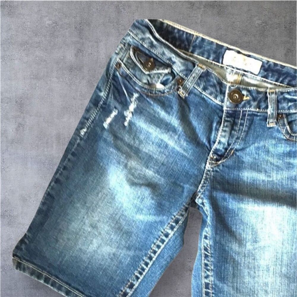 Vintage Aeropostale Denim Jean Shorts 3/4